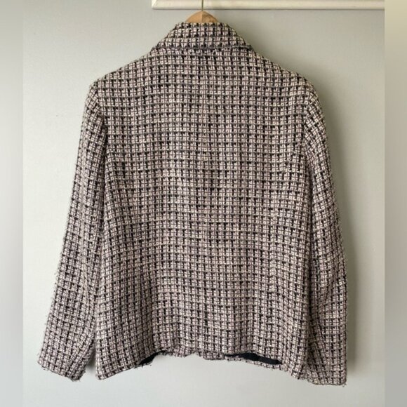 Vintage tweed style peacoat blazer - Picture 2 of 9